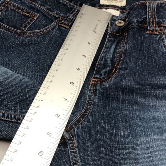 DESIGNER JACOB CONNEXION CROP ROLLUP JEANS 31x24 😎 - Picture 8 of 12